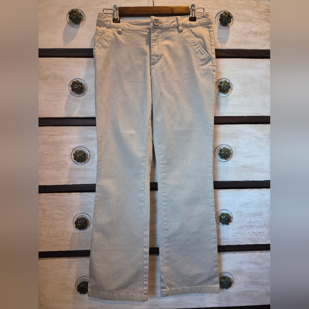 Cat & Jack Kid's Khaki Flared Uniform Pants